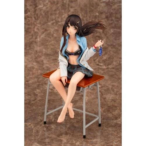 25cm Daiki kougyou My Girl Friend Ran Senpai Illustration by Kina Kazuharu Action Figure Sexy Girl Anime Figure Collectible Toy