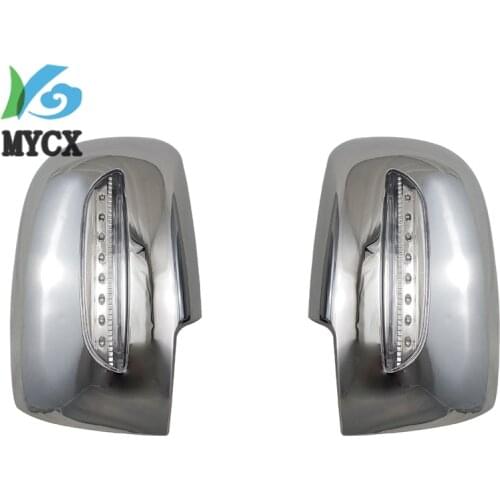 Electroplating 2008 for Hyundai Santa Fe Door Side Wing Mirror Chrome Cover Rear View Cap Accessories 2pcs per Set Car Stying