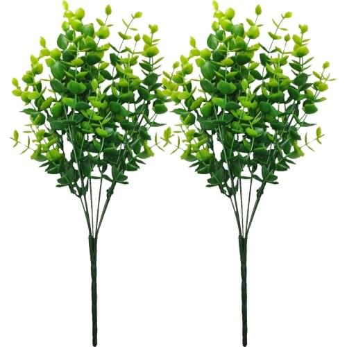 2/5pcs Artificial Shrubs Creative Decorative Plant Ferns Simulation Plant Plastic Dried Flower Fern Wall Material Accessori P5