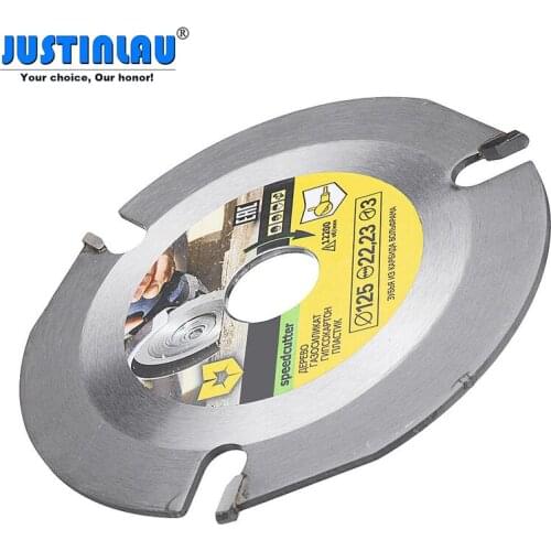 JUSTINLAU 5 inch 125mm 3T Circular Saw Blade Multitool Grinder Saw Disc Carbide Tipped Wood Cutting Disc