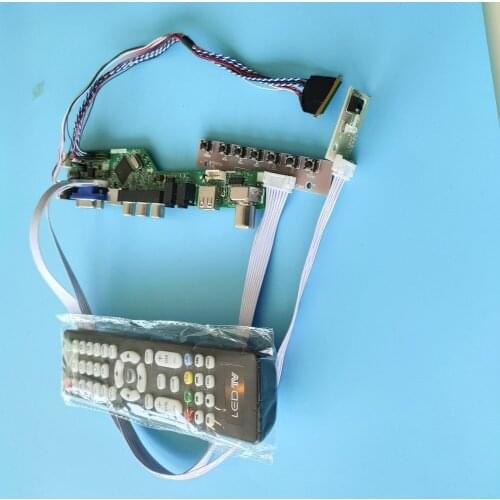 Kit for LTN154BT03-001 Screen Audio remote 40pin LED panel USB TV AV LVDS Controller board Display HDMI LCD VGA 1440x900 15.4"