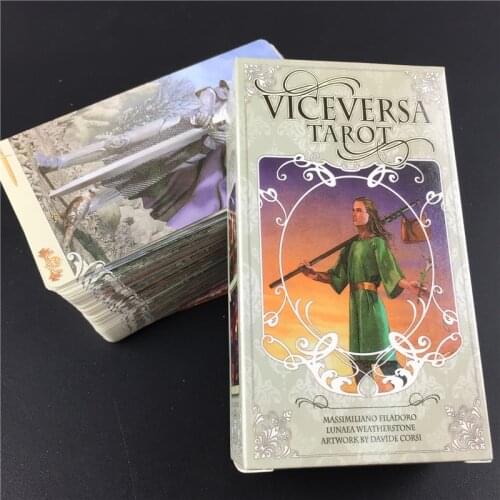 Vice Versa Tarot Kit Tarot Cards Oracle Deck Board Games For Party Playing Card Table Game Entertainment