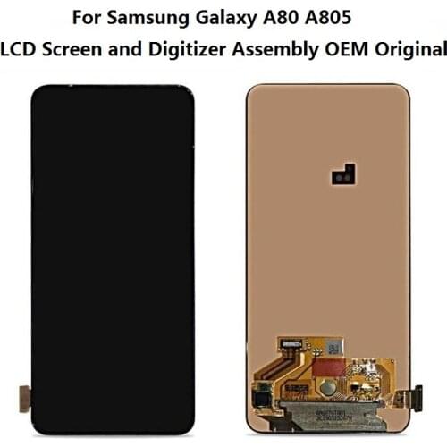 OEM Original For Samsung Galaxy A80 A805 LCD Screen and Digitizer Touch Screen Assembly