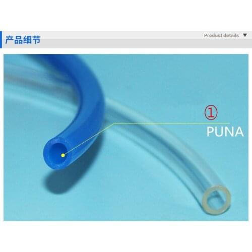 Pneumatic air Hose OD 6mm ID 4mm PU Tube Plastic Flexible Pipe PU 6*4Polyurethane Tubing 10 meters