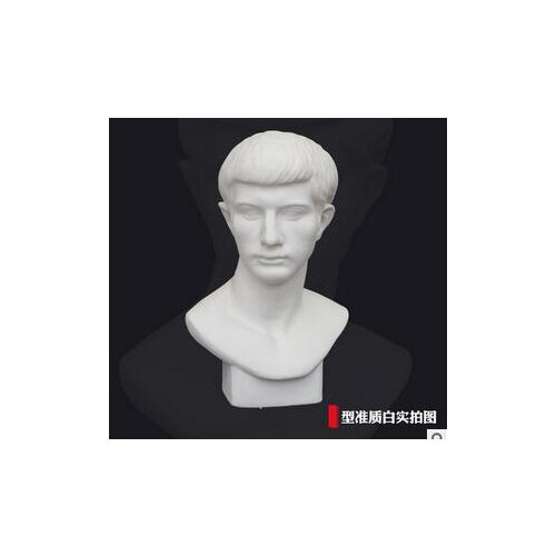 Rome youth sketch plaster statue youth art plaster figure head painting still life studio equipment SCULPTURE DECORATIONS HOME