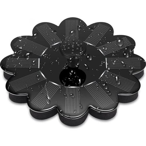 16cm Solar Power Fountain Garden Sprinkler Solar Fountain Water Sprinkler Floating Water Pump Watering Systerm Garden Water