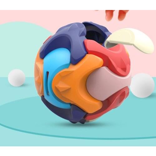 Puzzle Assembled Building Blocks Save Money Ball Intelligence Maze Science And Education Building Blocks Childrens Toys