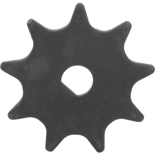 E-bike Bicycle 410 9T D-Hole Chain Sprocket Electric Scooter Motor Engine Sprocket Chain Wheel for MY1016 / MY1025 Motor