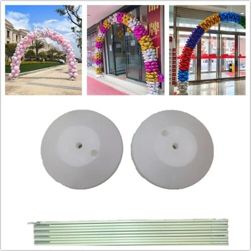 Birthday Party Balloon Arch Kit Wedding Large Set Column Frame Arch Column Stand Base DIY Wedding Party Shop Door Decoration