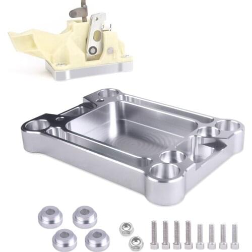 1 Set Aluminum Gears Lever Base Shifter Base Plate for 1994-2001 Acura Integra 1988-2000 Honda Civic Auto Replacement Parts