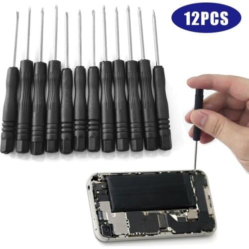 12pcs 2.0 cross small screwdriver toy screwdriver 2mm word gift screwdriver mobile phone disassembly screw batch screw driver se