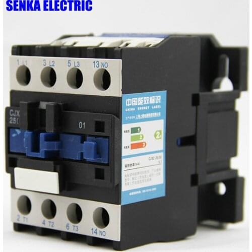 25A 3P+NC CJX2-2501 AC Contactor LC1-2501 380V 220V 110V 36V 24V