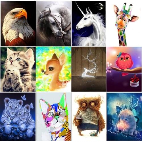 5D Full Diamond Painting Cross Stitch Diamond Applique Kit for Home DIY Mosaic Diamond Embroidery Decorative Painting