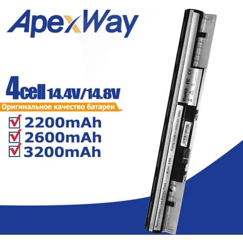 Apexway Silver Laptop Battery L12S4L01 L12S4Z01 For Lenovo I1000-ISE M30 For IdeaPad Flex 14 15D S300 S310 S400 S400U S405 S410