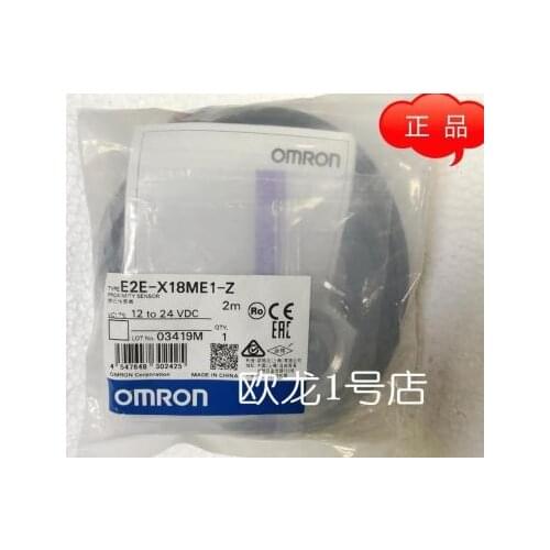 FREE SHIPPING E2E-X18ME1-Z Proximity switch 12-24V three wire DC NPN normally open sensor