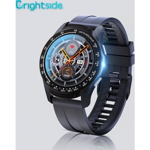 Brightside B16 Smart Watch Men Call Blood Pressure Calories Wearfit Fitness Tracker Waterproof Round Smartwatch 2020 Android&IOS