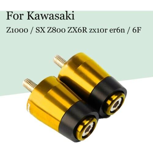 For Kawasaki Z1000 / SX Z800 ZX6R zx10r er6n / 6F modified handle plug balance terminal