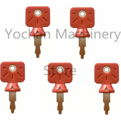 5 Pcs Ignition Switch Key 532180331 For Husqvarna Lawn Mower Heavy Equipment Part