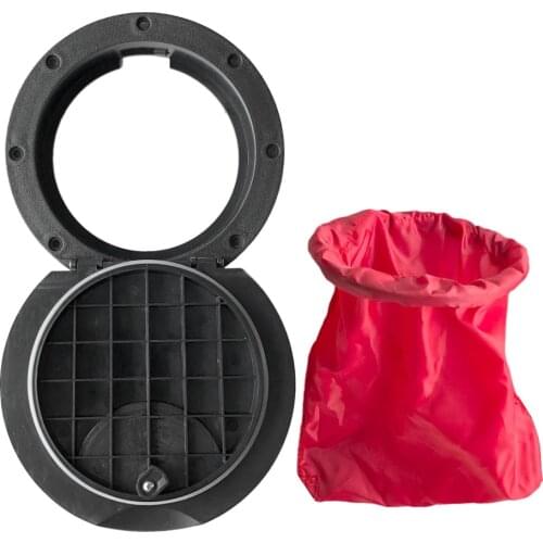 20cm Hatch Cover Deck Plate Kit with Waterproof Storage Bag for Inflatable Boat Kayak Canoe Raft