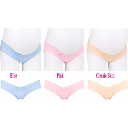 Pregnant Women Lingerie Cotton Underwear Knickers Solid Seamless Stretch Briefs Quality