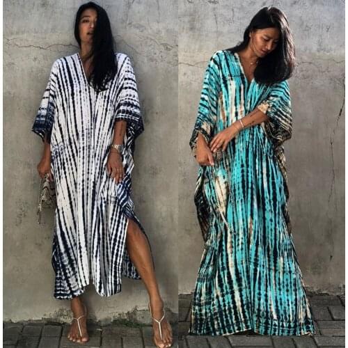 Beach blouse blooming flower holiday gown dress