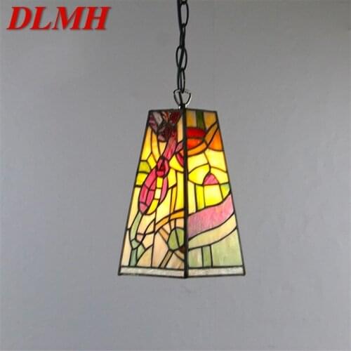DLMH Retro Pendant Light Contemporary LED Lamp Creative Fixtures Decorative For Home Dining Room