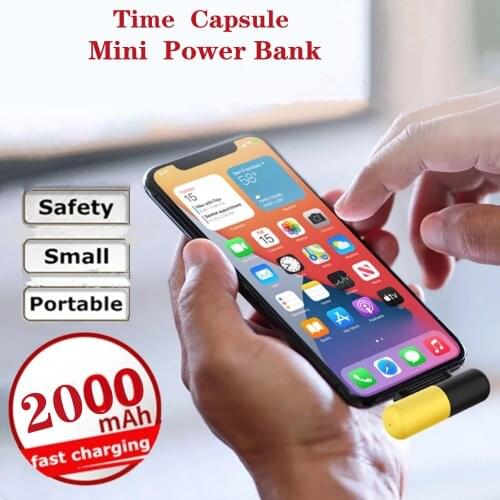 Portable Powerbank Pack Travel Battery Charger External Charging Poverbank For Huawei Xiaomi Mini Power Bank For iPhone Samsung