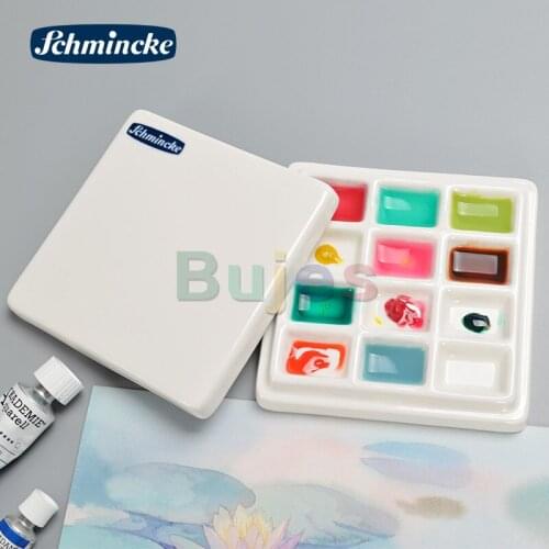 Schmincke Horadam Aquarell Empty Pan Paint Set ,Easily Mix Colors Together,Easy To Clean, DE(Origin)