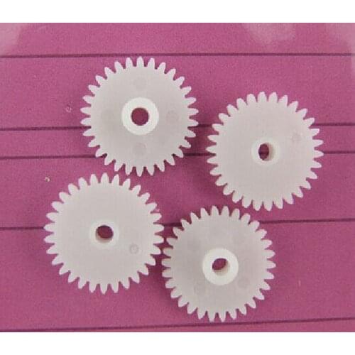 Pack of 10 pieces/large quantity of 303a plastic single main shaft gear DIY toy robot parts