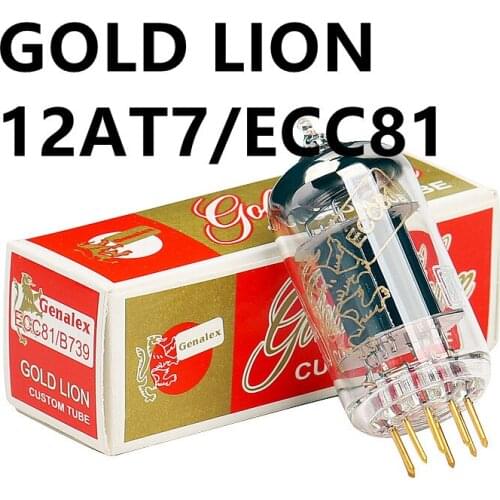 GOLD LION 12AT7/ECC81 B739 Vacuum Tube Factory Test And Match