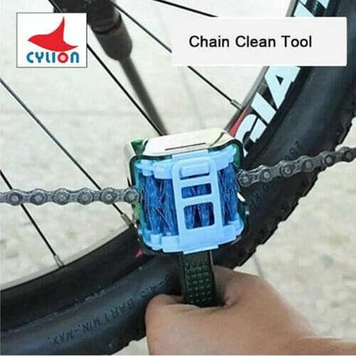 Ciclismo Cadena Bicicleta Cycling Motorcycle Bicycle Chain Crankset Brush Cleaner Cleaning Tool Bike Wash Clean Accessory