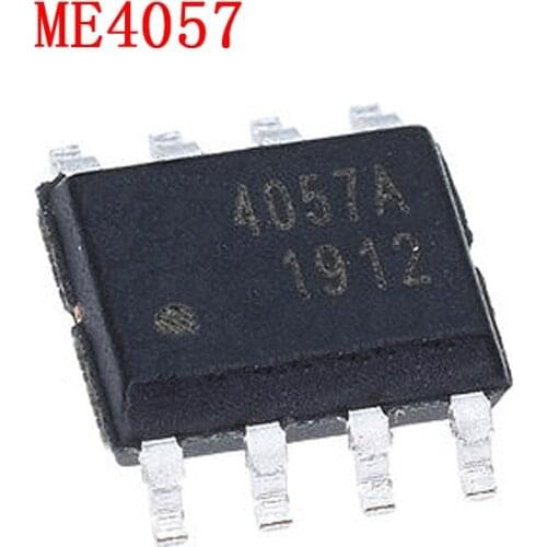 10pcs/lot ME4057 ME4057A SOP8 4.2V lithium-ion battery linear charger mobile IC New spot Quality Assurance