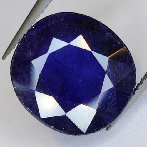 15.85ct Oval Cut Glass Filled Sapphire