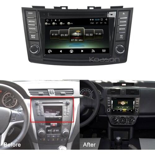 Koason Android Car Multimedia Player Stereo System For Suzuki Swift Grand Vit7/8/9inch GPS Navigation Wifi Bluetooth DVR RDS USB