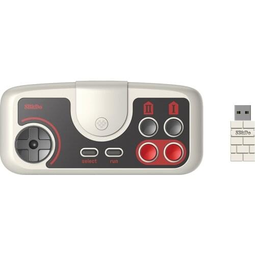 8Bitdo PCE Core 2.4G Wireless Gamepad for PC Engine Mini CoreGrafx Mini TubroGrafx-16 Mini Switch PCE 2.4G TG16 2.4G Gamepad