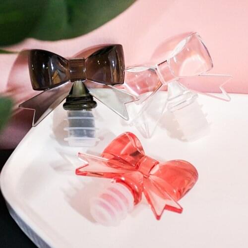 Bowtie Wine Stopper Bar Tools Accessories Cute Tap Whiskey Cap Wine Gifts Decorations Free Shipping
