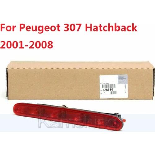 CAPQX For Peugeot 307 Hatchback 2001 2002 2003 2004 2005 2006 2007 2008 High mounted stop light Rear Third brake light 6350P5
