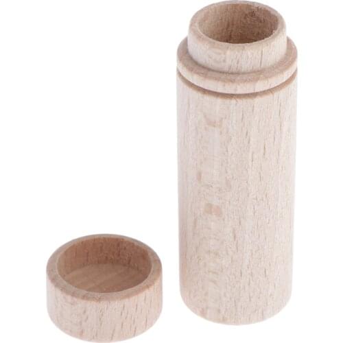 Wooden Sewing Needles Storage Containers for Needles Knitting Holder 5x2cm 5x1.5cm