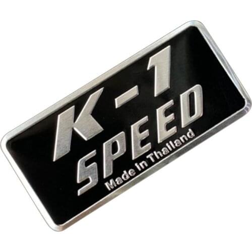 Fasp Motorcycle Exhaust Pipes Aluminium Sticker Cool Personality For speed k-1 decoration Decals