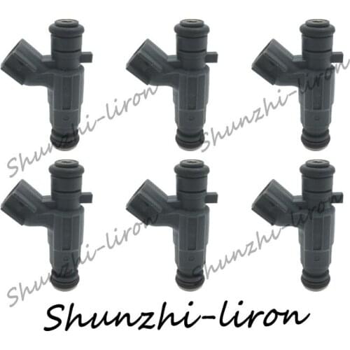6pcs Fuel Injector Nozzle For Buick Statue of lu lacrosse 3.0L 2.5L V6 0280156287 1998-2014