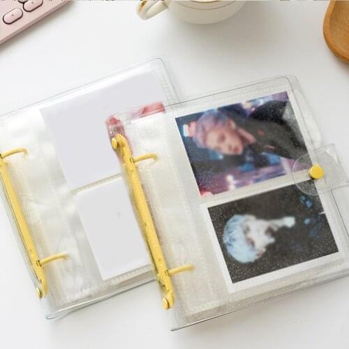 3/5Inch Instax Photo Album Transparent 50/100 Pockets Picture Case Name Card Storage Binder Photocards Scrapbook For Photos