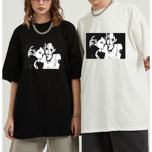 Nana T-shirts for Men Nana - Manga Funny Men Fashion Cotton Mens Oversized Tshirt Anime Harajuku Retro Streetwear Tee Top