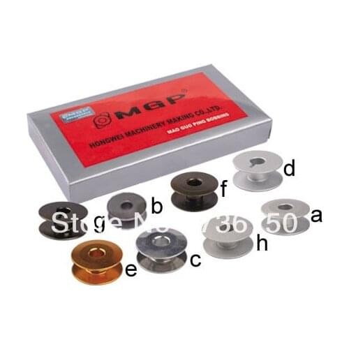Good quality Standard Embroidery Bobbin aluminum Tajima Barudan SWF Happy Feiya ZGM Chinese embroidery machine spare parts