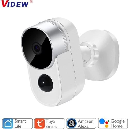 Tuya Smart Home Battery Camera Wifi Surveillance Camera Outdoor IP Security Camera Home Wifi Camera PIR Motion Detection