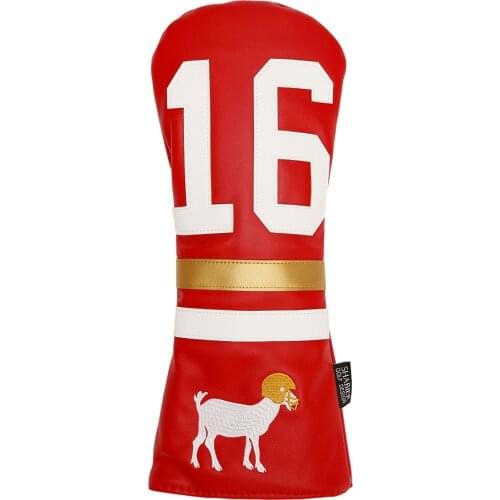 PU Leather Number 16 Design Golf Head cover Driver Club Covers for TSi G425 SIM MAX Driver