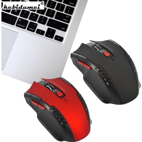 Kebidumei Mini Professional 2.4Ghz Wireless Optical Mouse Gaming Mice Optical 2000DPI for Laptop PC Computer Office Wholesale