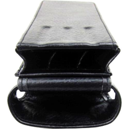 PU Leather Cigarette Box Tobacco Holder Smoke Tools Portable 2 Tube Holder Cigar Case Smoker Gift