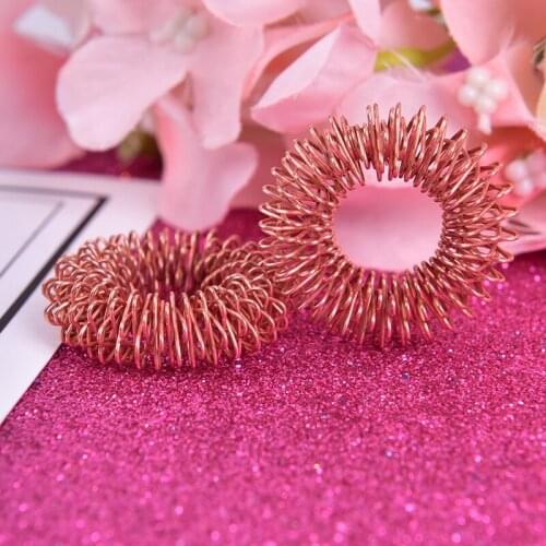 5pcs Acupressure Figure Massager Relax Finger Hand Care Home Use Health Care Tools Finger Massager Massage Ring