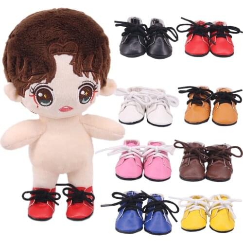 5*2.8 Cm Doll Mini Toy Shoes For EXO Dolls Fit 14.5 Inch baby Nancy Doll For 1/6 BJD Doll&34 Cm Paola Reina Doll Clothes Toy DIY