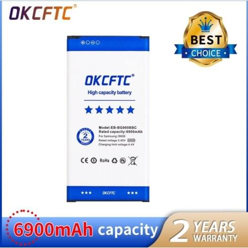 NEW 6900mAh EB-BG900BBC Battery EB-BG903BBE For Samsung Galaxy S5 NEO G903F G903W Authentic Battery